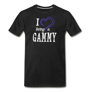 I Heart Being a Gammy Men's Premium T-Shirt (CK1560)