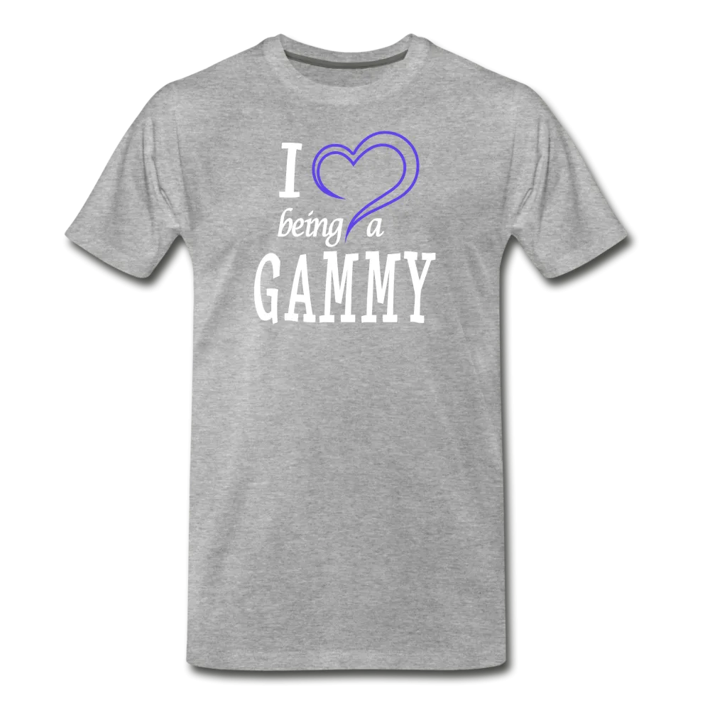 I Heart Being a Gammy Men's Premium T-Shirt (CK1560)
