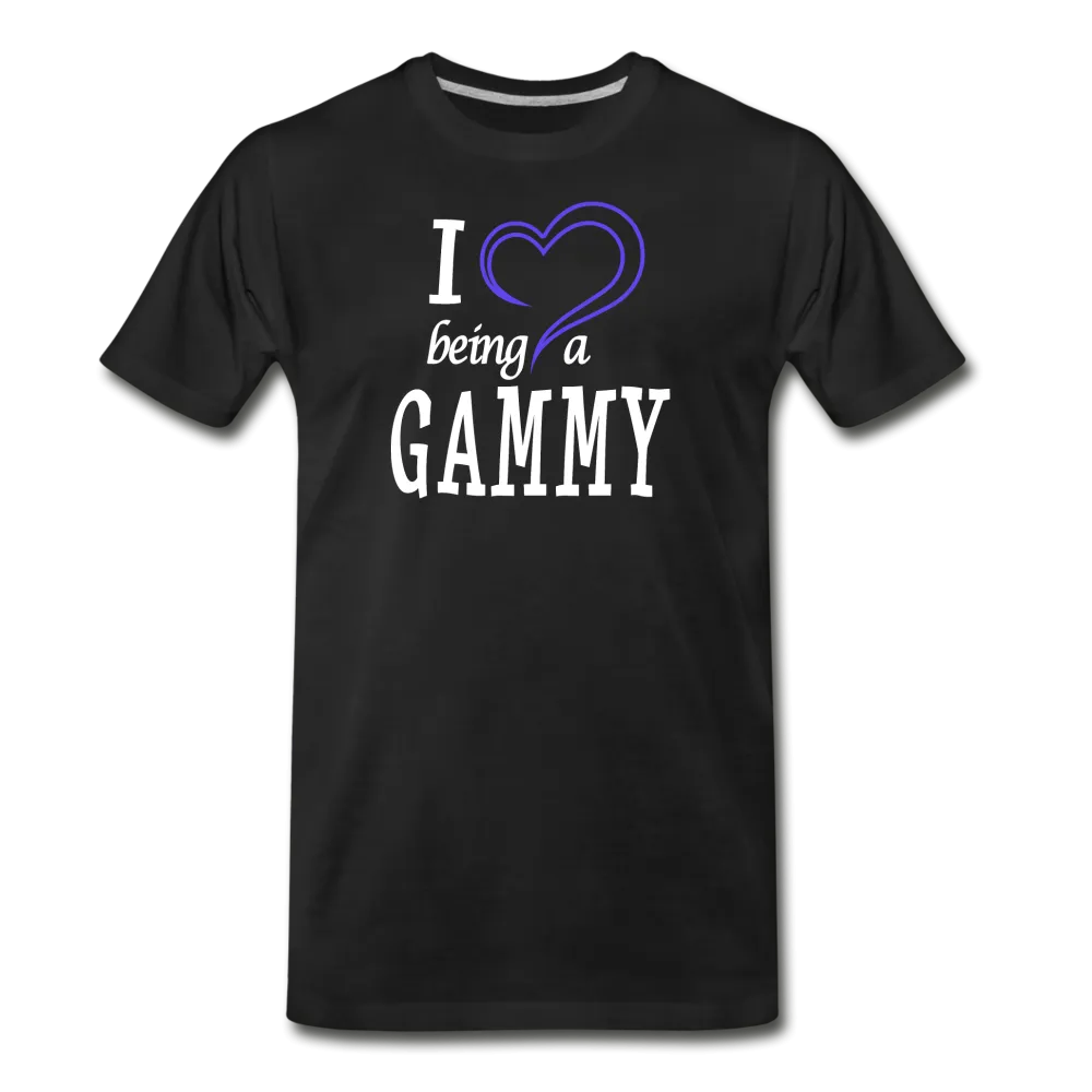 I Heart Being a Gammy Men's Premium T-Shirt (CK1560)