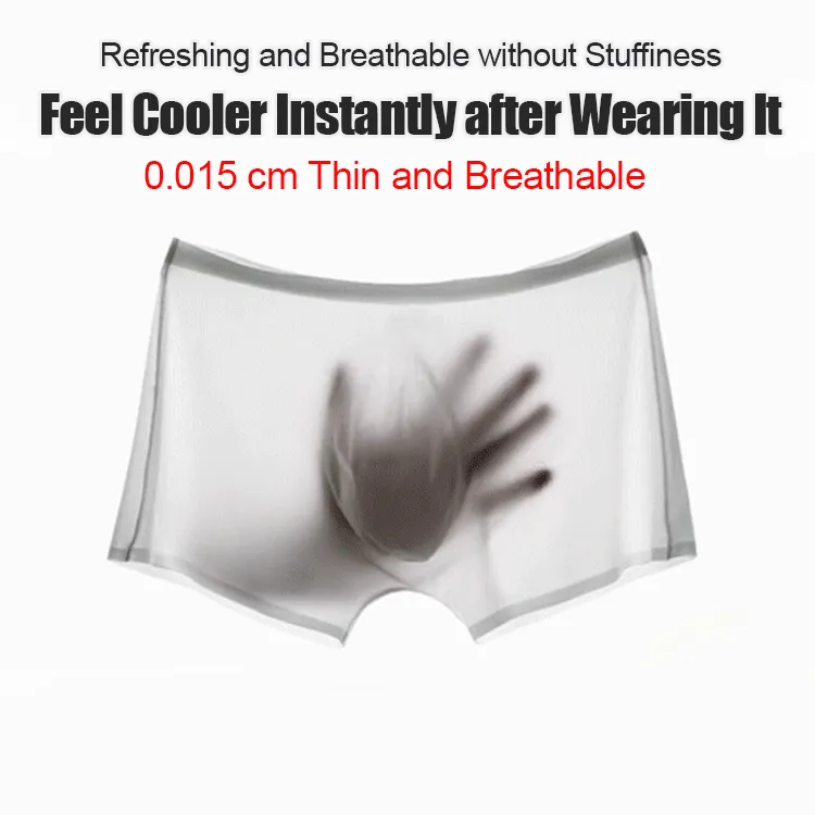 Ice Silk Cool Ultra Thin Men's Trunk