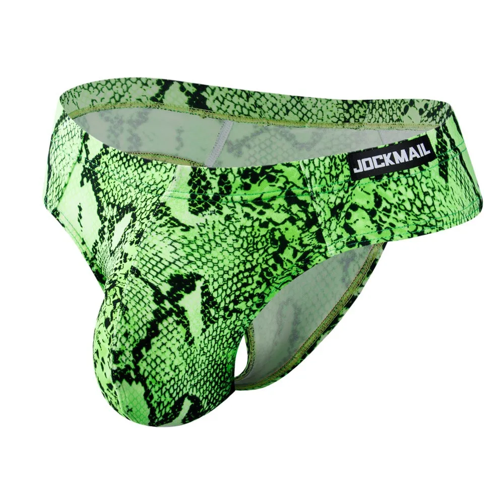 Ice Silk Men's Leopard Thong