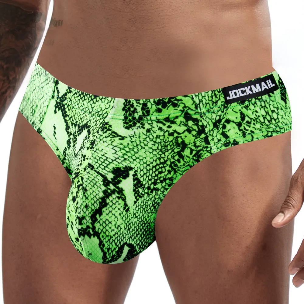 Ice Silk Men's Leopard Thong