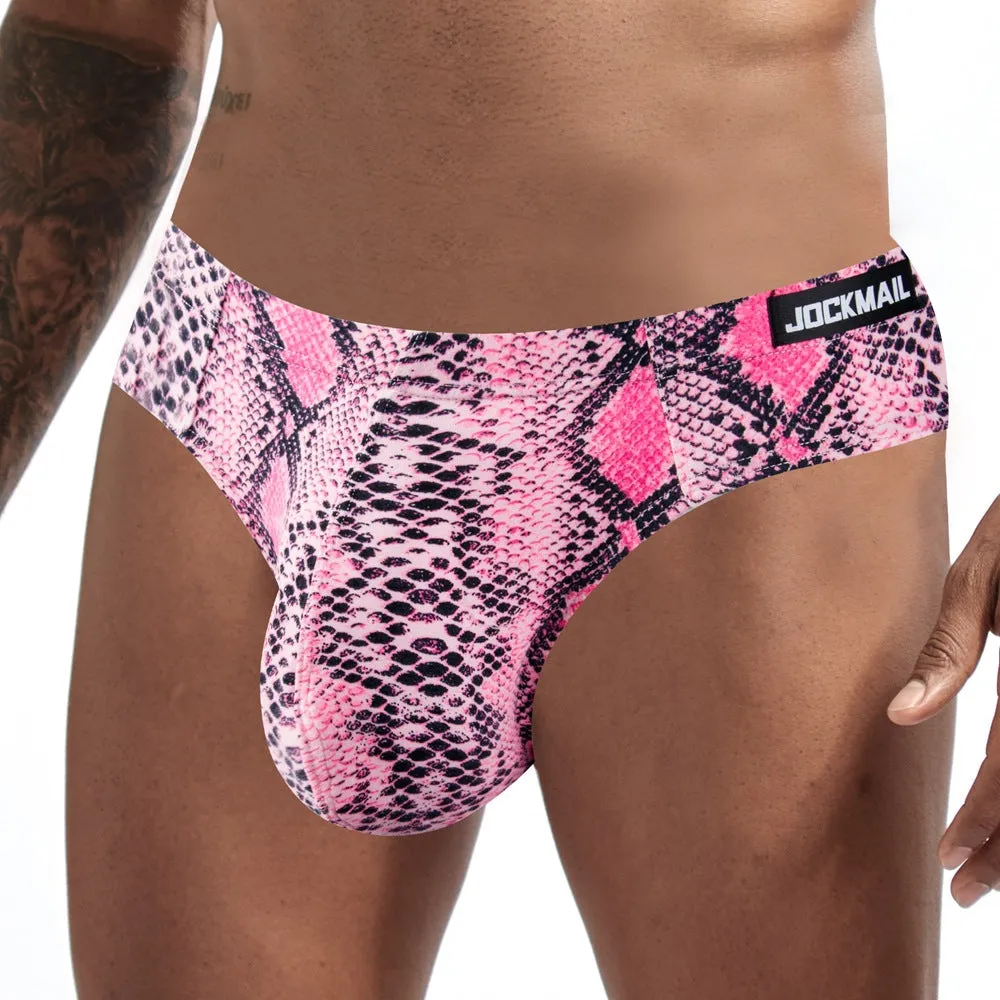 Ice Silk Men's Leopard Thong