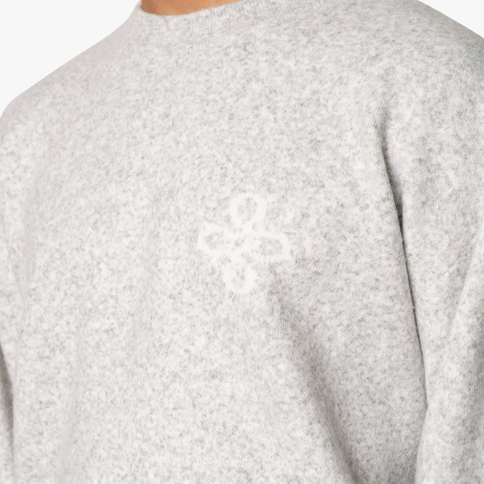 INSIGNIA KNITTED SET | LIGHT HEATHER MELEE