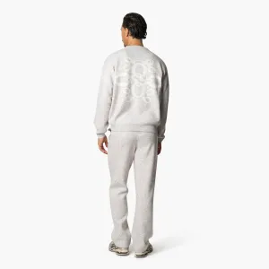 INSIGNIA KNITTED SET | LIGHT HEATHER MELEE