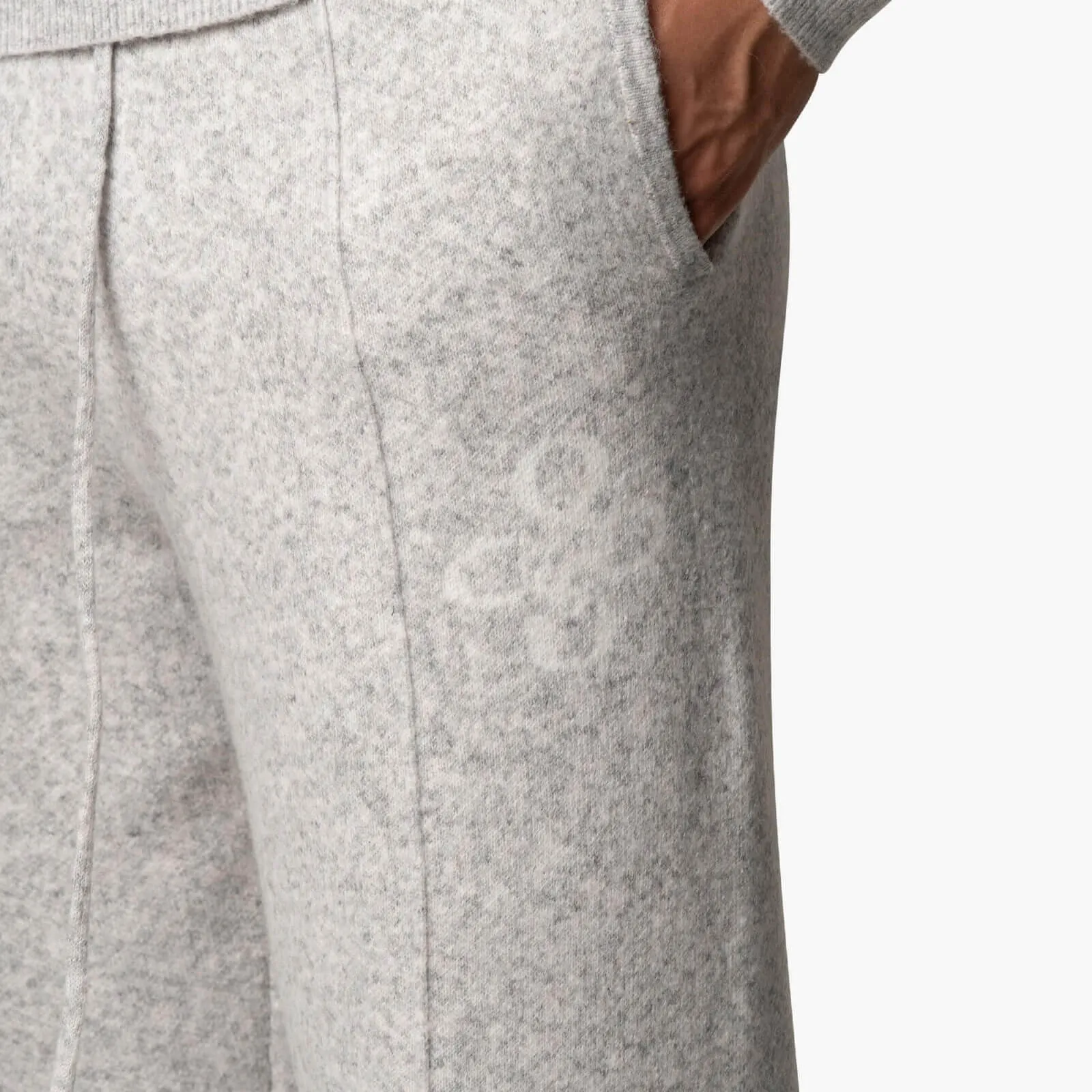 INSIGNIA KNITTED SET | LIGHT HEATHER MELEE