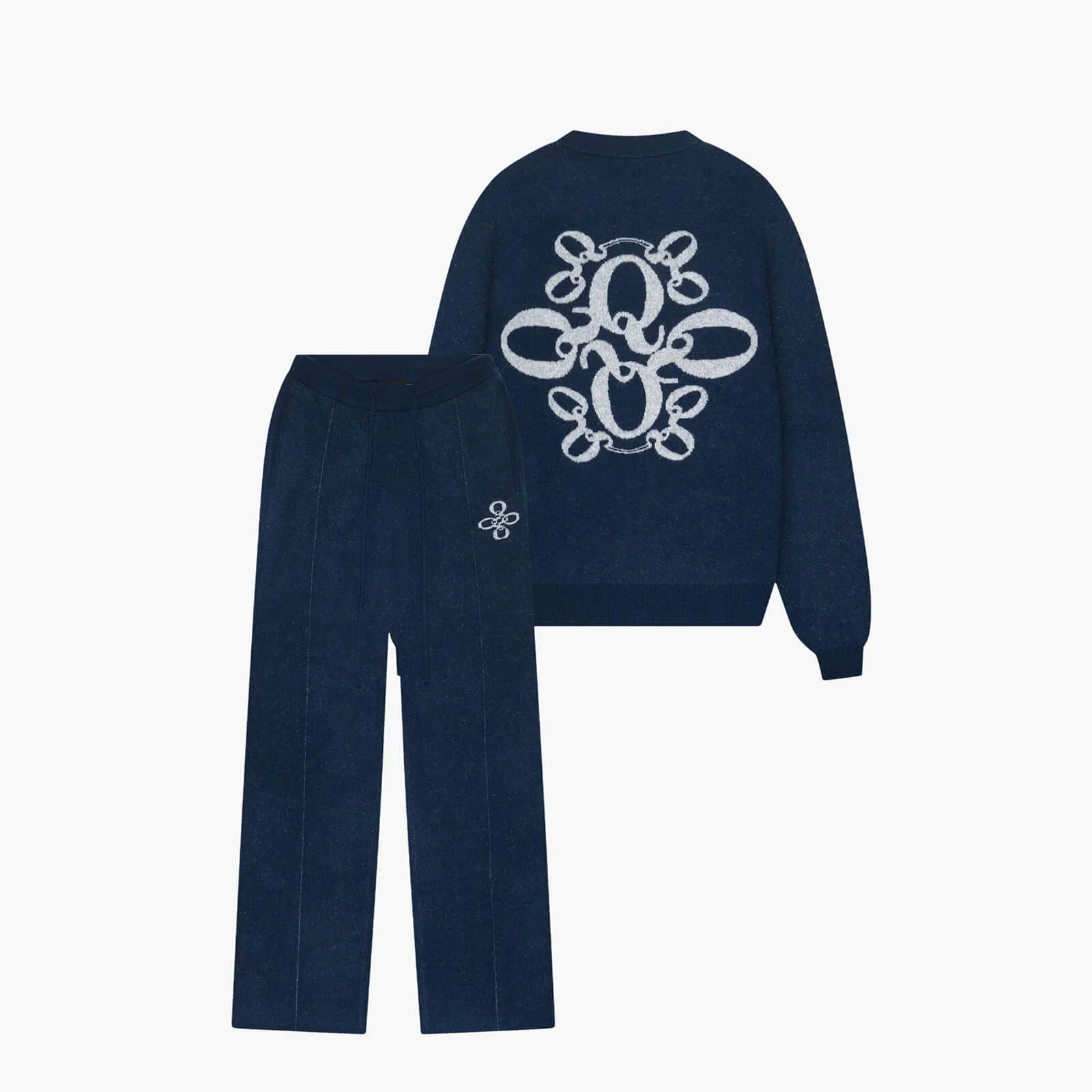 INSIGNIA KNITTED SET | NAVY