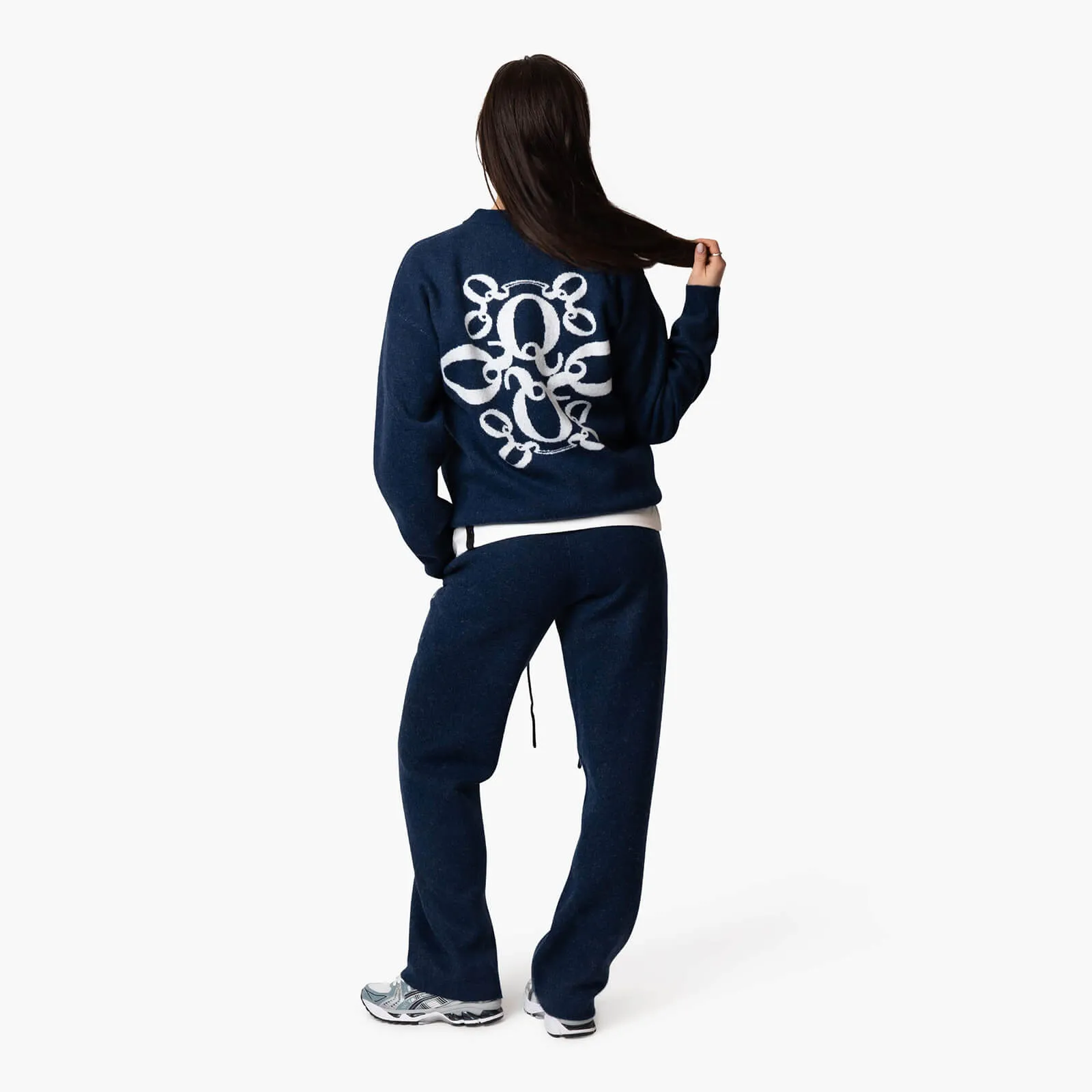 INSIGNIA KNITTED SET | NAVY