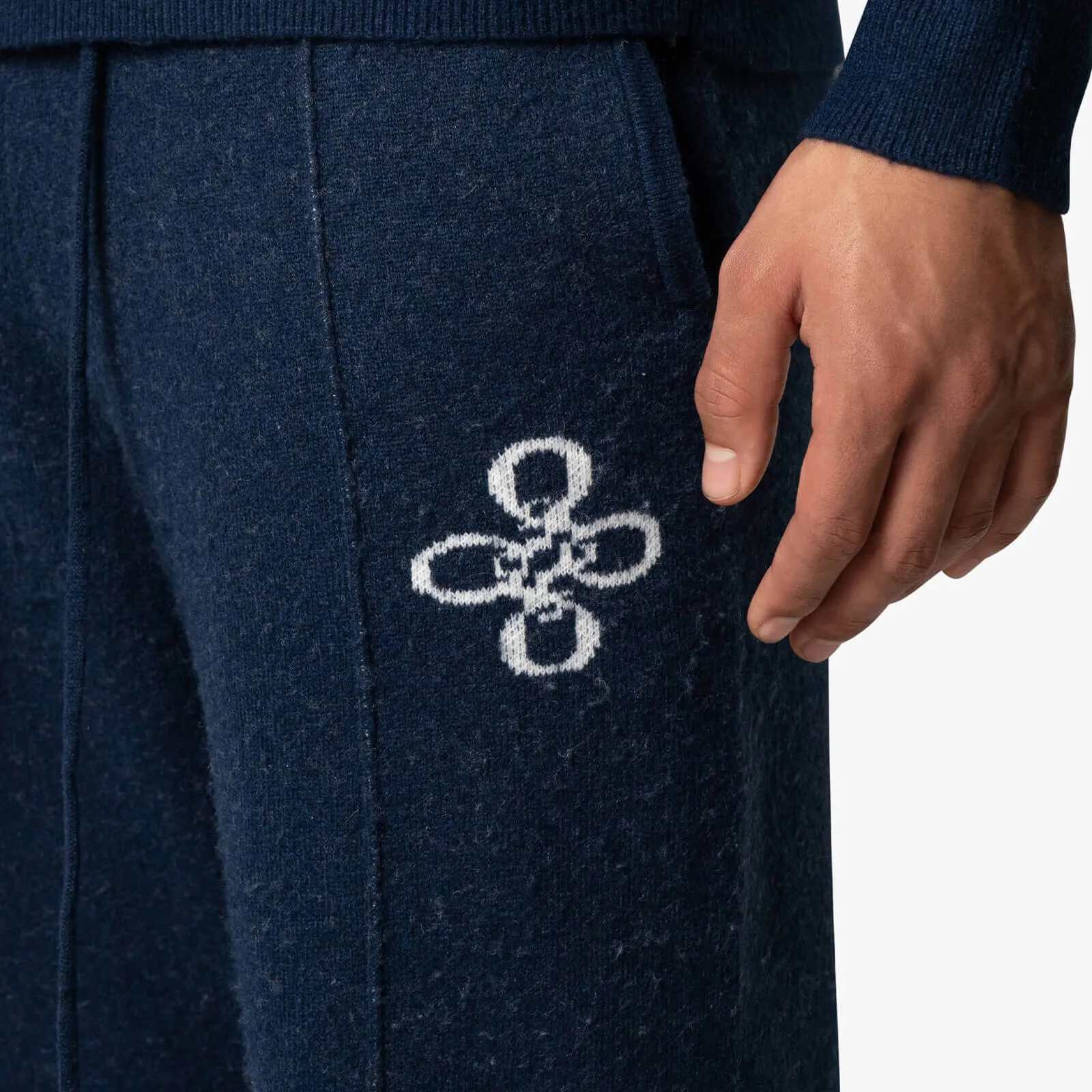 INSIGNIA KNITTED SET | NAVY