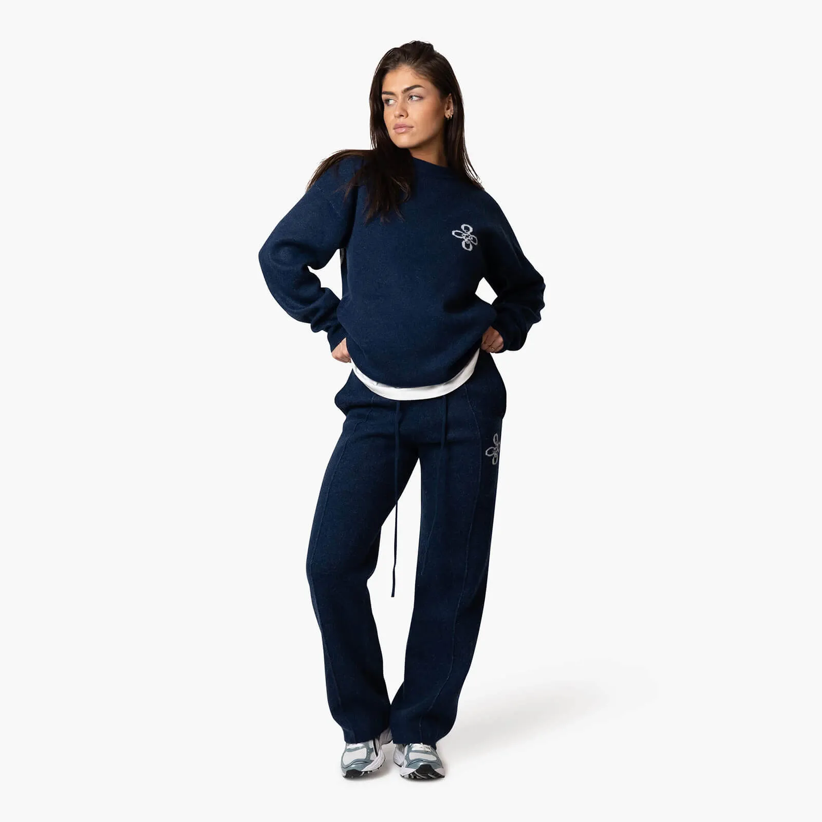 INSIGNIA KNITTED SET | NAVY