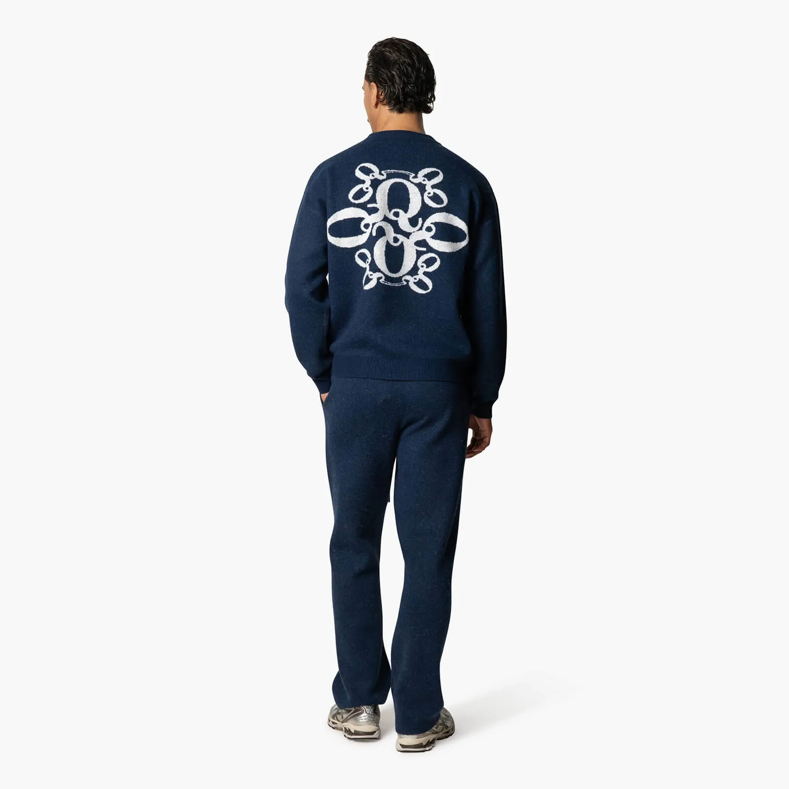 INSIGNIA KNITTED SET | NAVY