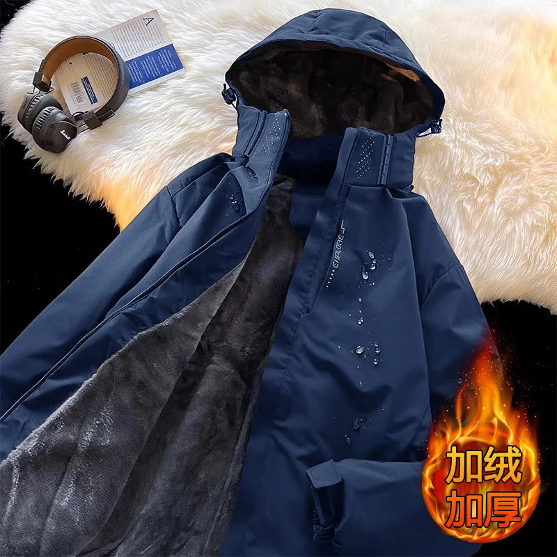 INSTOCK - Plush and thickened American style jacket autumn and