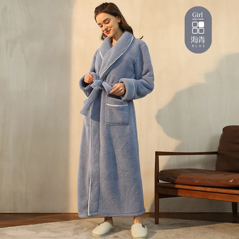 INSTOCK - Winter thick Fleece robe