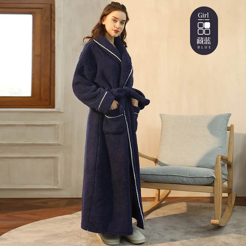 INSTOCK - Winter thick Fleece robe