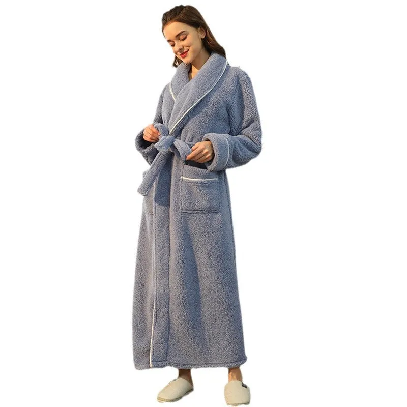 INSTOCK - Winter thick Fleece robe