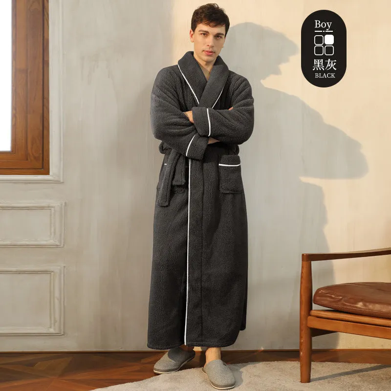 INSTOCK - Winter thick Fleece robe