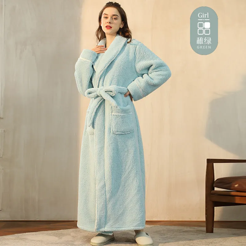 INSTOCK - Winter thick Fleece robe