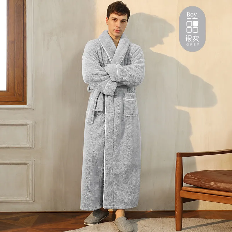 INSTOCK - Winter thick Fleece robe