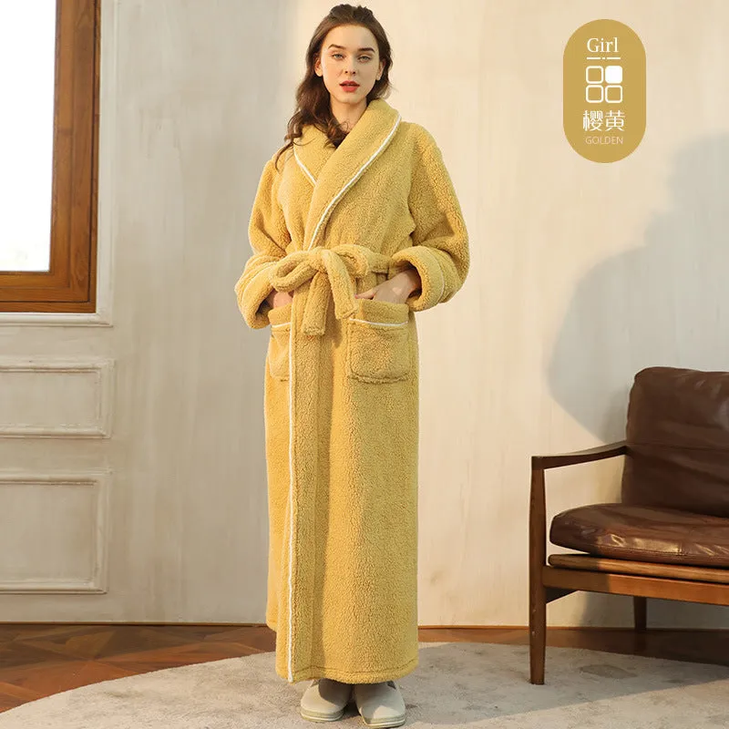 INSTOCK - Winter thick Fleece robe