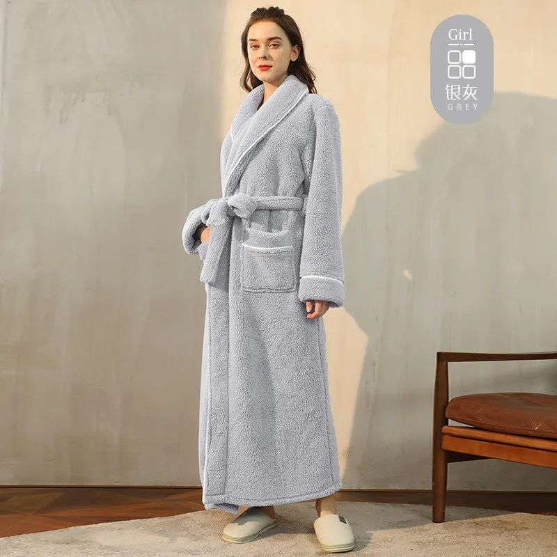 INSTOCK - Winter thick Fleece robe