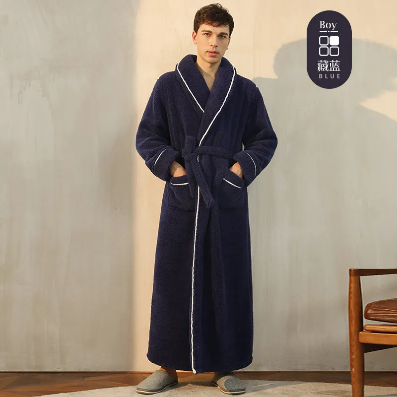 INSTOCK - Winter thick Fleece robe