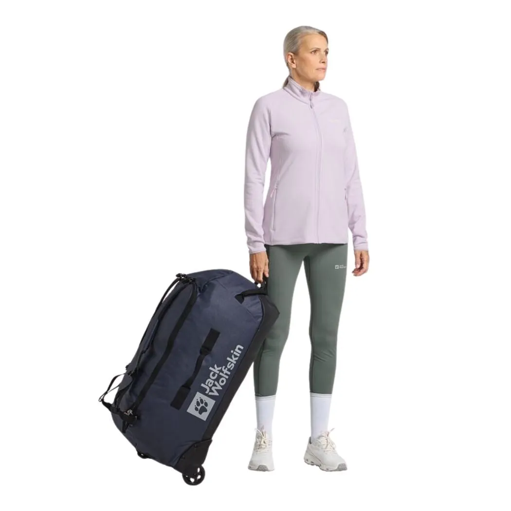 jack wolfskin All-In Duffle Wheeler 90 Unisex Travel Bag with Castors