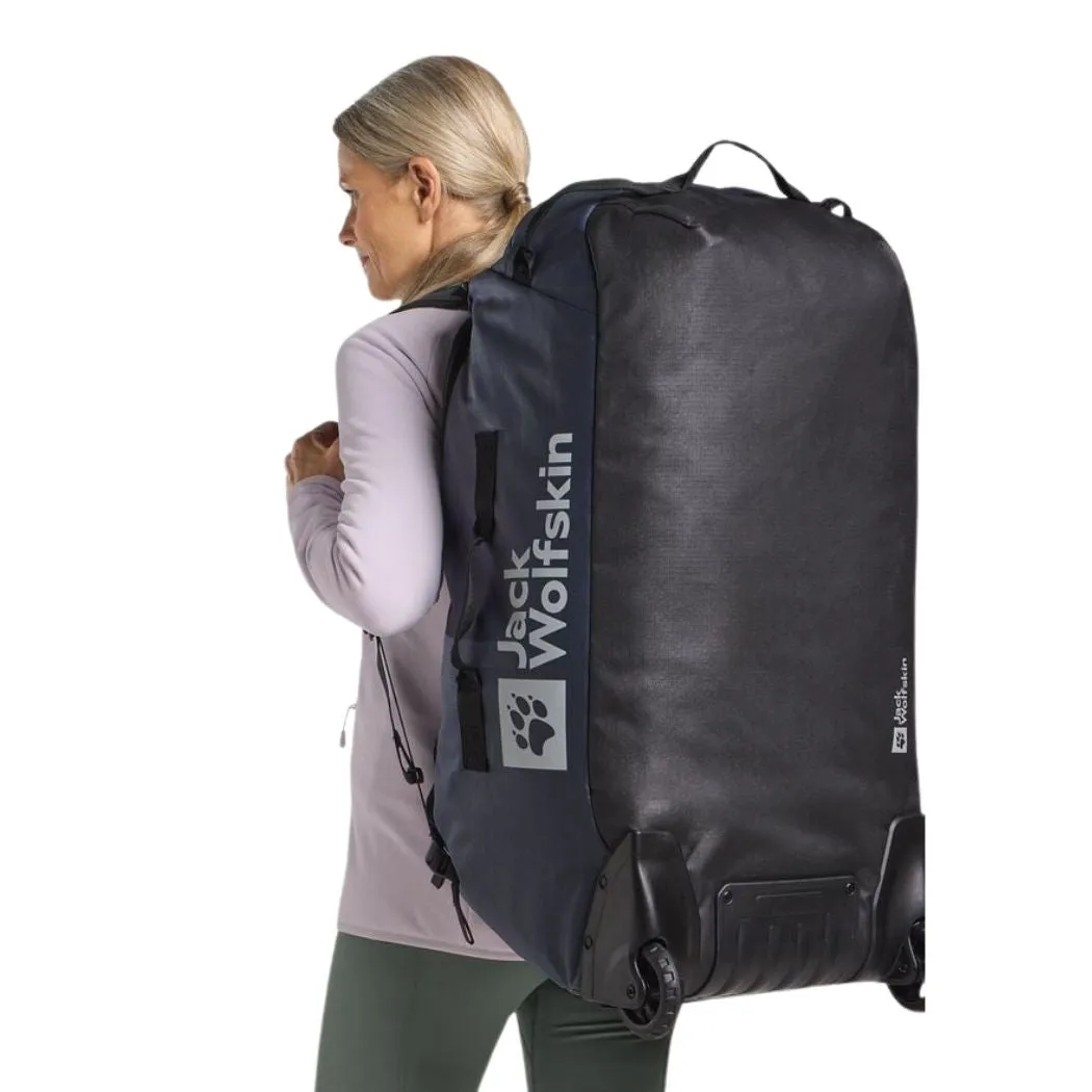 jack wolfskin All-In Duffle Wheeler 90 Unisex Travel Bag with Castors