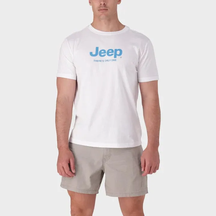 Jeep Men's Iconic Collection T Shirt White