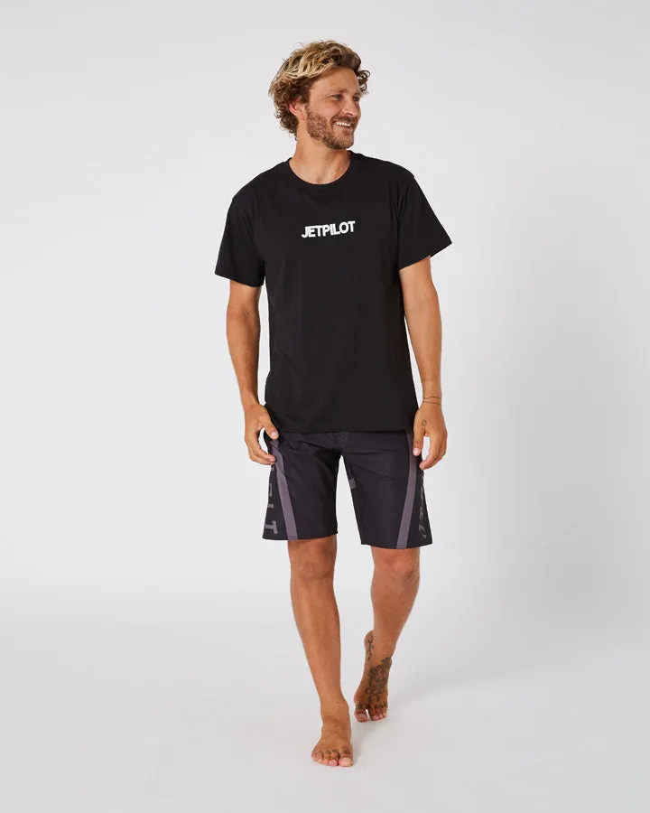 Jetpilot Vault Apex Mens Rideshort - Black/Charcoal