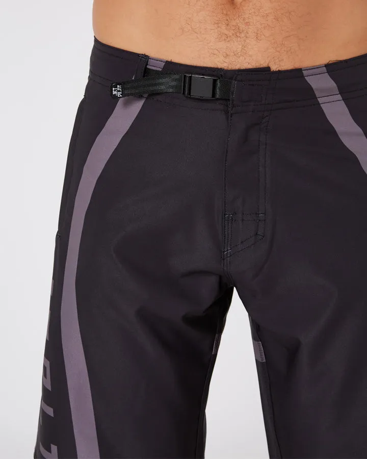 Jetpilot Vault Apex Mens Rideshort - Black/Charcoal