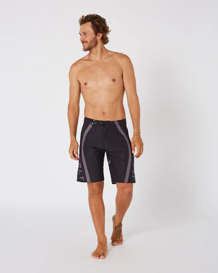 Jetpilot Vault Apex Mens Rideshort - Black/Charcoal