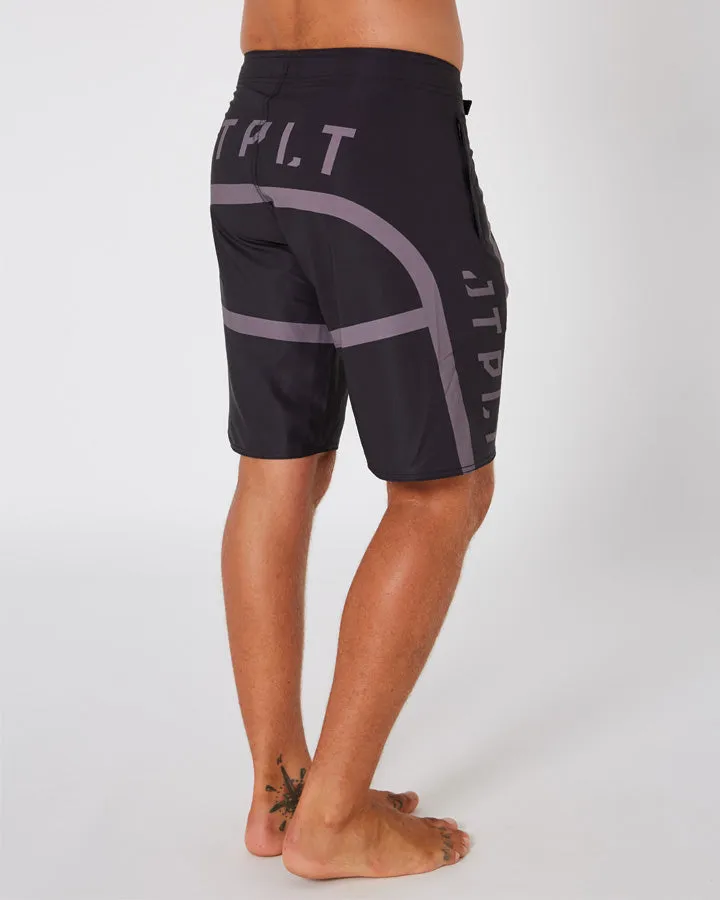 Jetpilot Vault Apex Mens Rideshort - Black/Charcoal