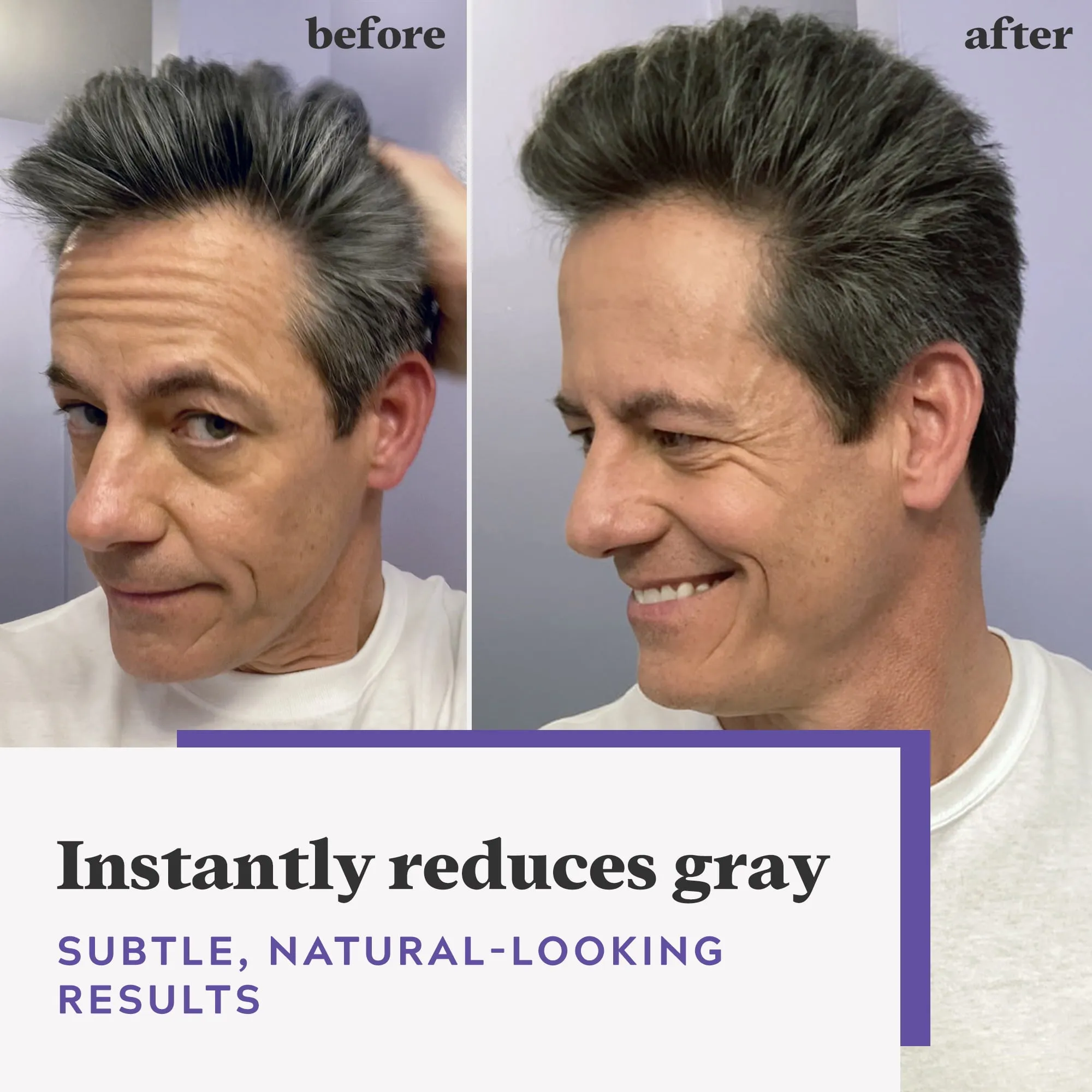 Just For Men Touch of Gray Hair Coloring Treatment T-55 Black, 26 Oz, Pack of 3