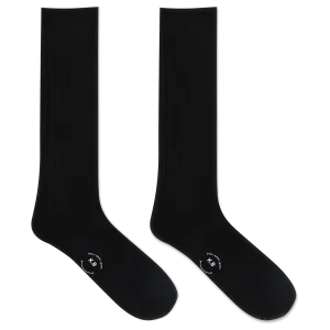 K.Bell Men's Classic Comfort Fit Wool Blend Ribbed Crew Sock