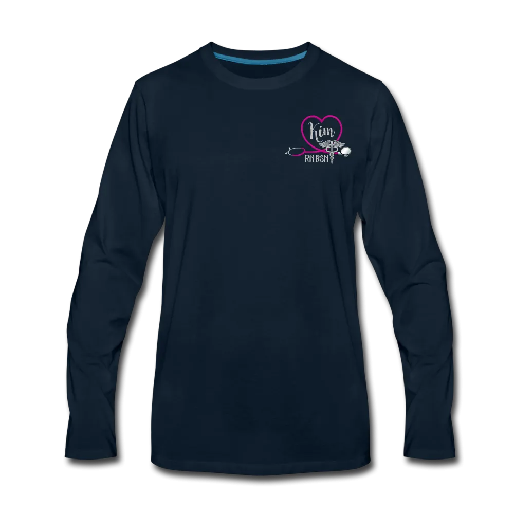 KIM RN BSN Men's Premium Long Sleeve T-Shirt