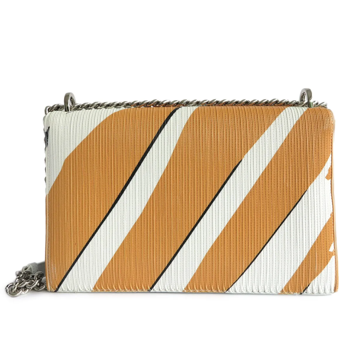 Large Diorama Bag in Mustard Yellow Calfskin