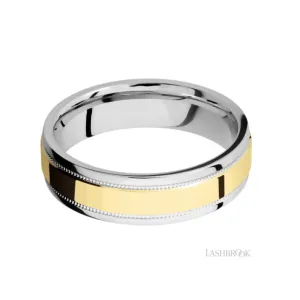 Lashbrook Designs Cobalt Chrome Wedding Band