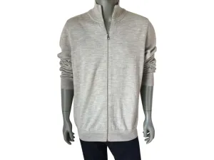 Leather Patch Cardigan