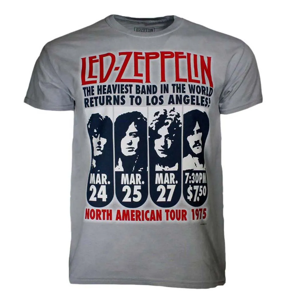 Led Zeppelin LA 1975 T-Shirt