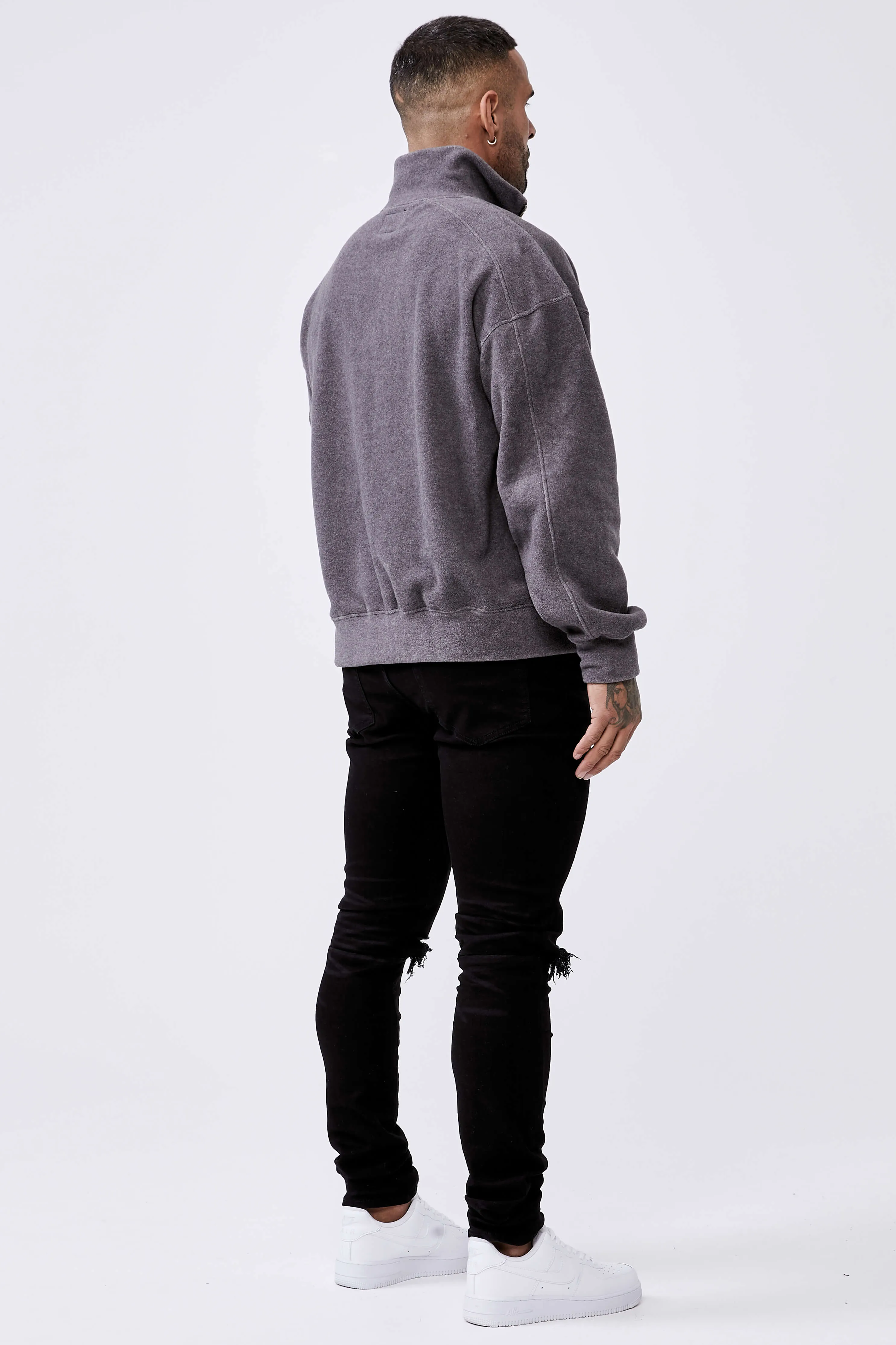 Legend* Basics Brushed Fleece - Charcoal Grey