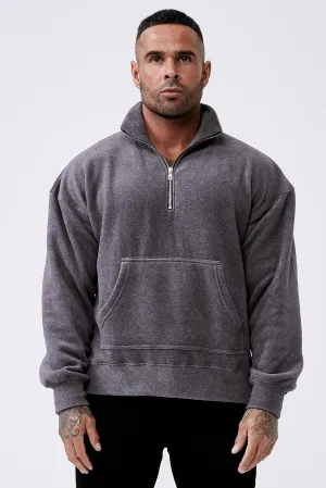 Legend* Basics Brushed Fleece - Charcoal Grey