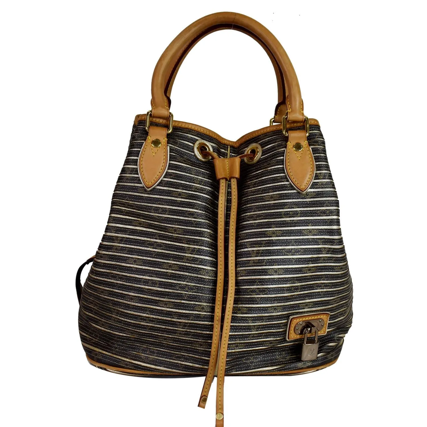 LOUIS VUITTON Eden Neo Coated Canvas Shoulder Bag Gold