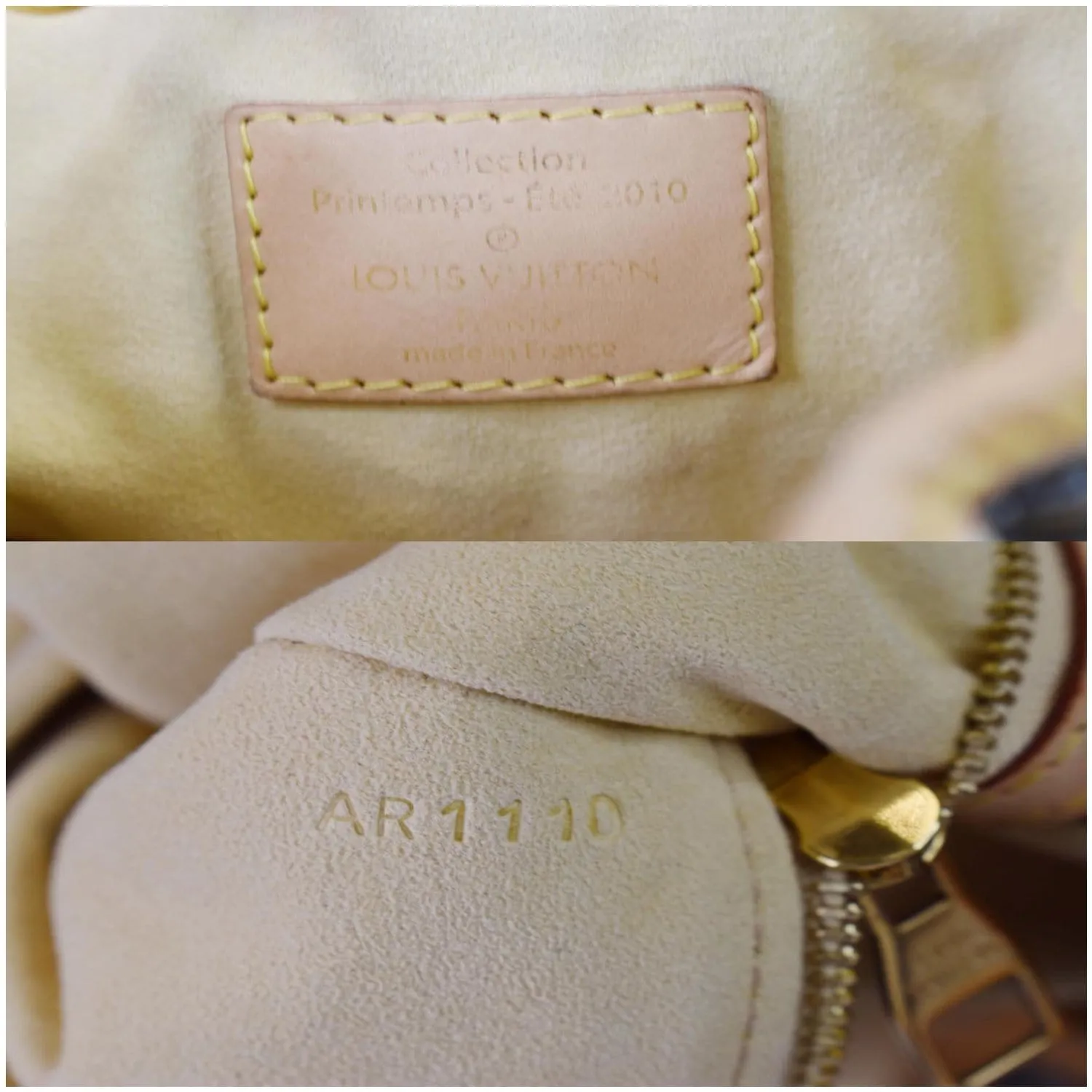 LOUIS VUITTON Eden Neo Coated Canvas Shoulder Bag Gold
