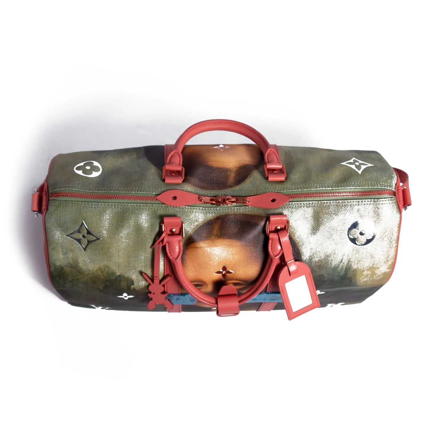 Louis Vuitton Jeff Koons Mona Lisa Keepall 50