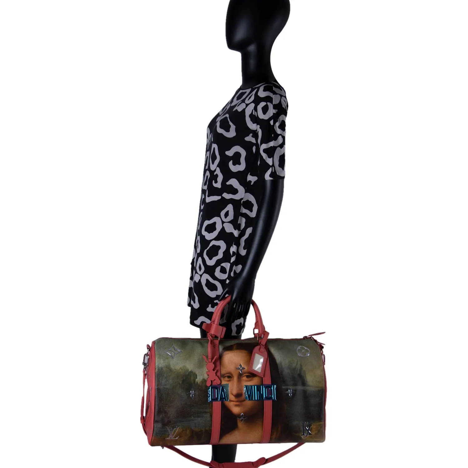 Louis Vuitton Jeff Koons Mona Lisa Keepall 50