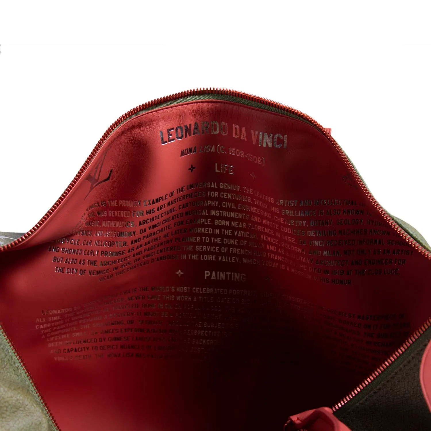 Louis Vuitton Jeff Koons Mona Lisa Keepall 50