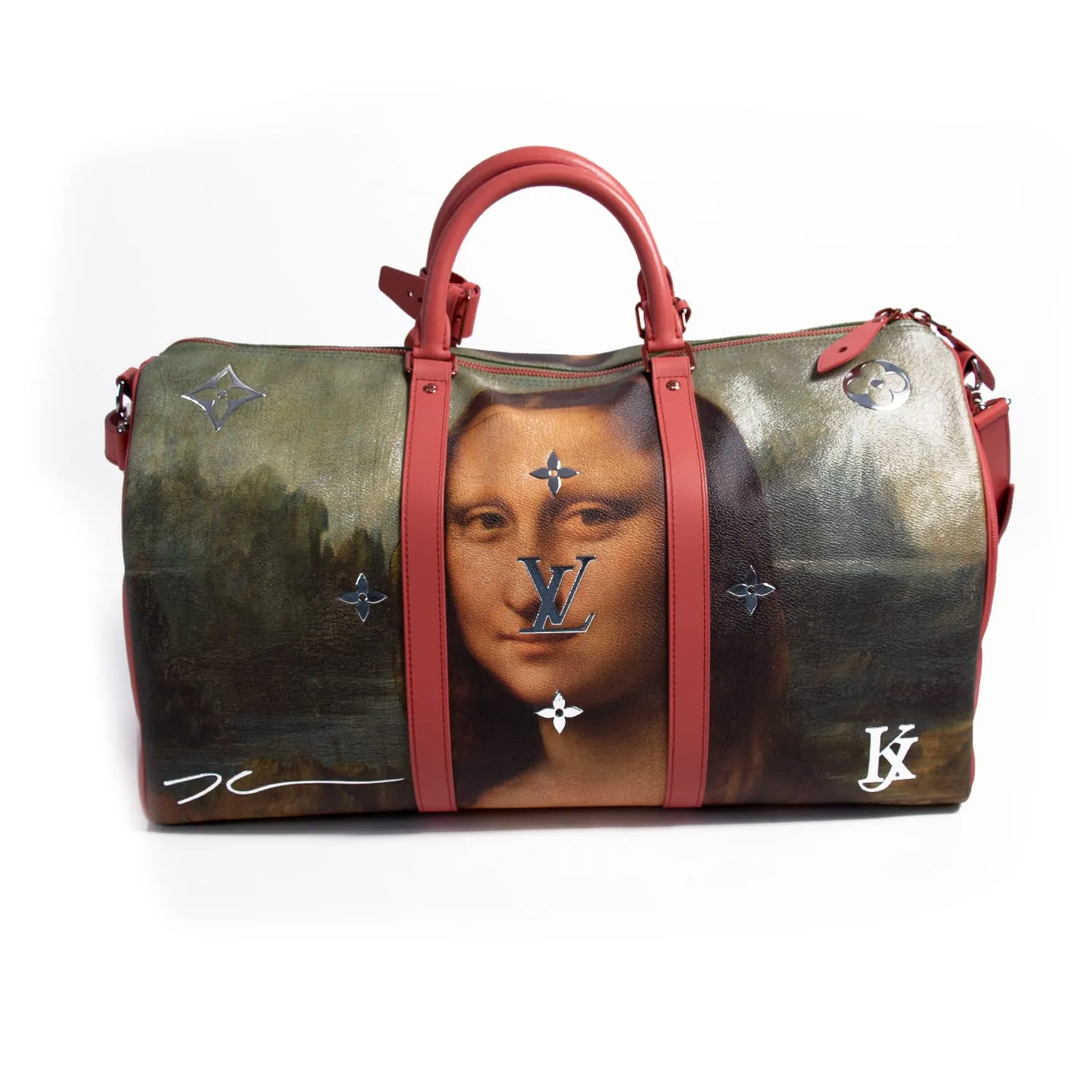Louis Vuitton Jeff Koons Mona Lisa Keepall 50