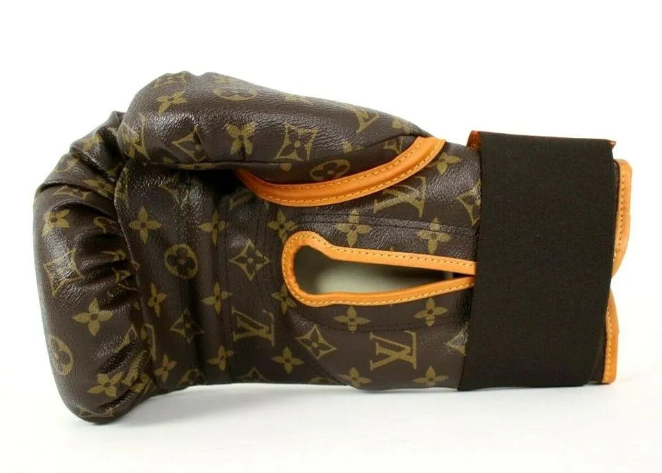 Louis Vuitton Karl Lagerfeld Ultra Rare Limited Monogram Boxing Glove Set 859629