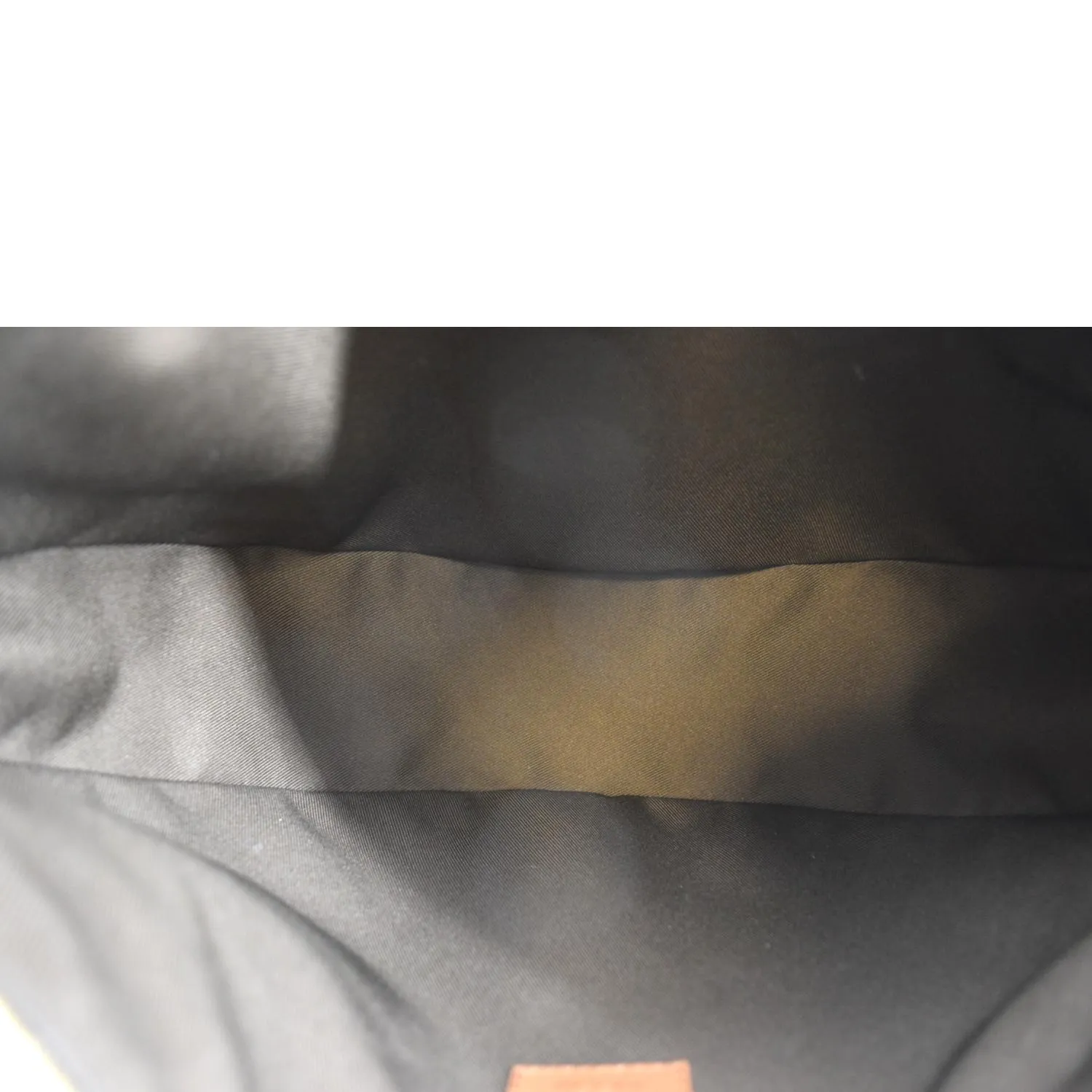 LOUIS VUITTON Loop Monogram Reverse Canvas Shoulder Bag Brown