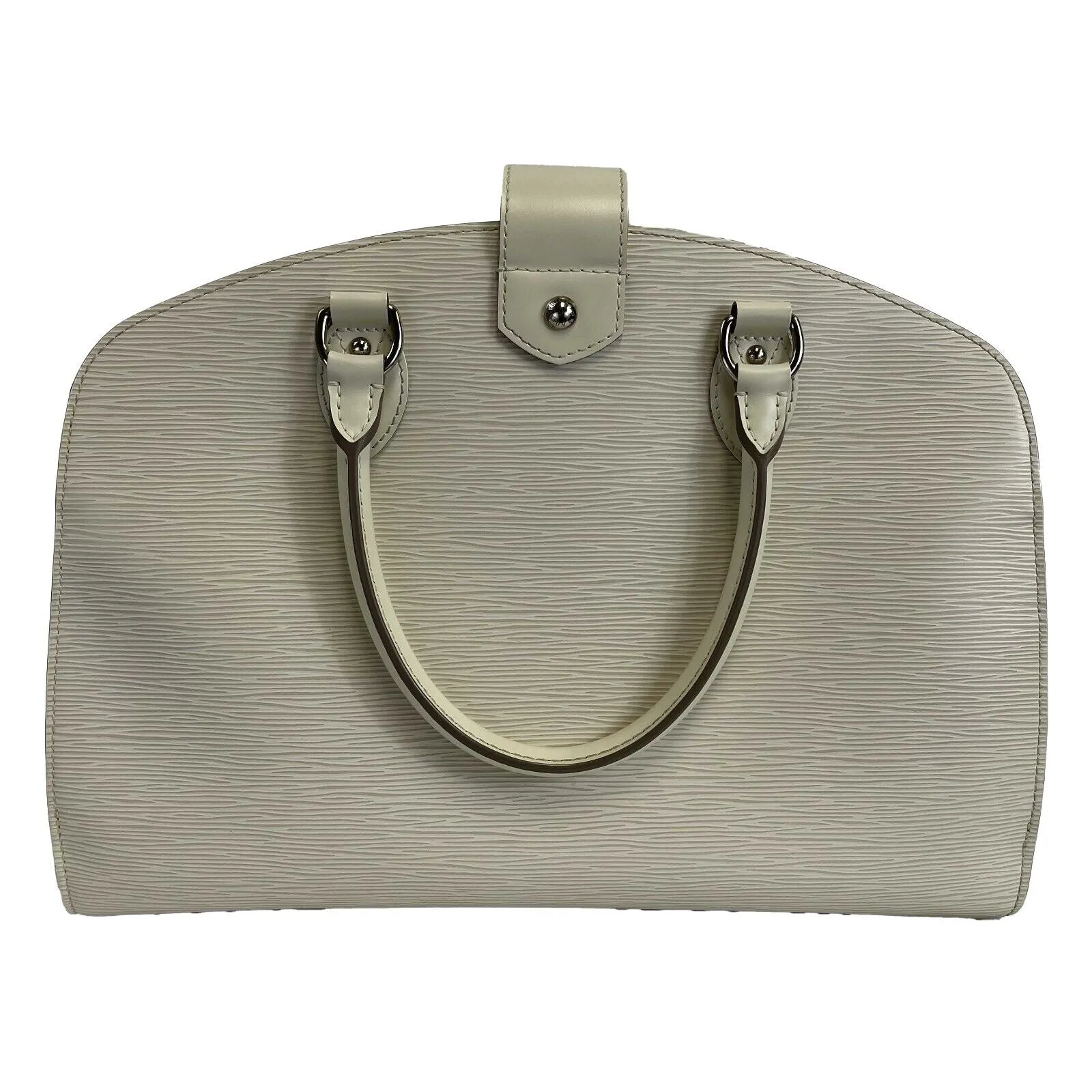 Louis Vuitton - LV - Excellent - Pont Neuf Epi Leather - White Top Handle Bag